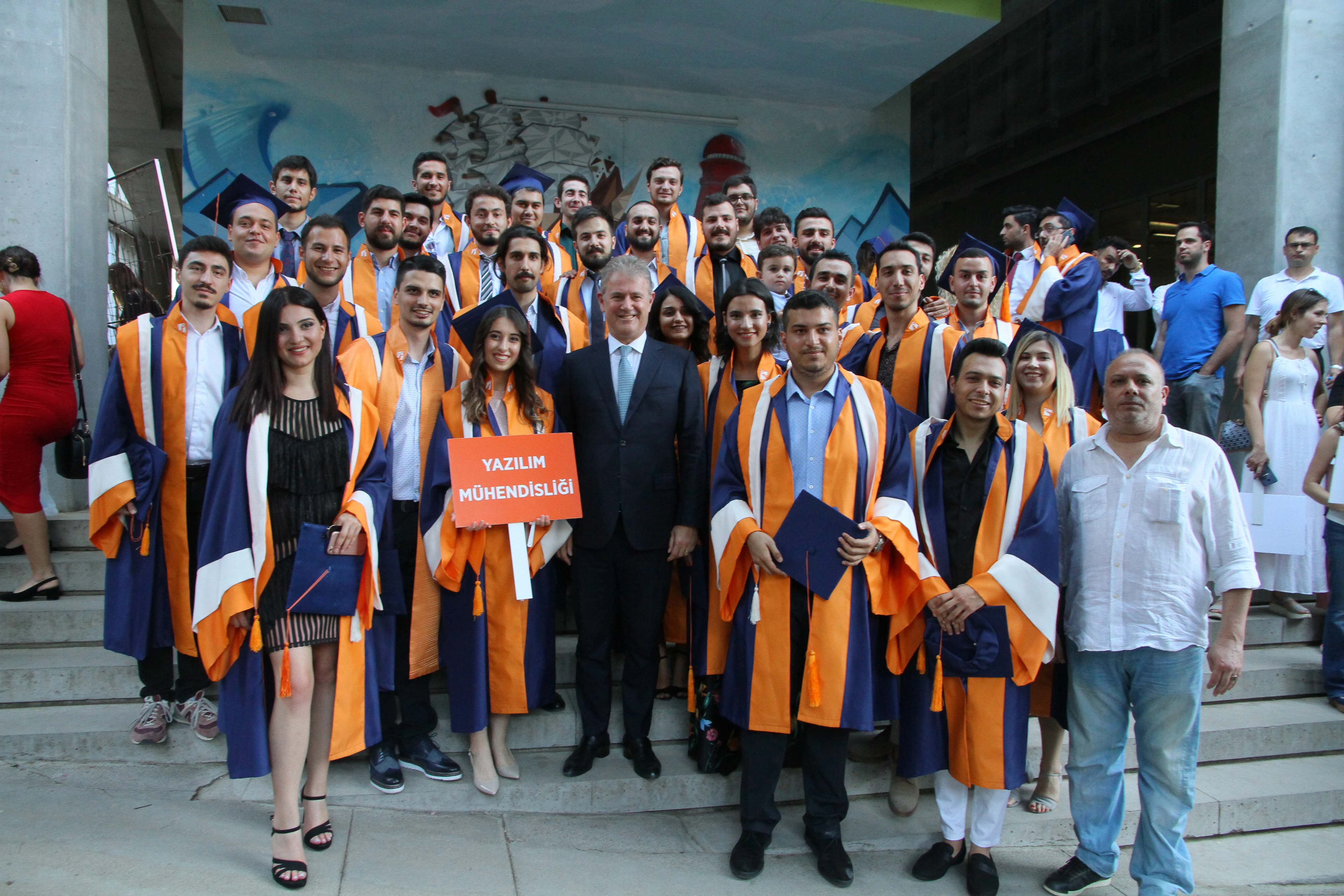 Mezuniyet gununden bir kare